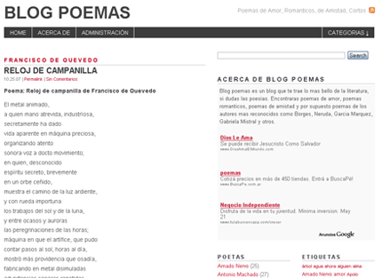 Blog poemas