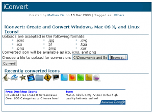 iConvert, para convertir imágenes a íconos - Codigo Geek