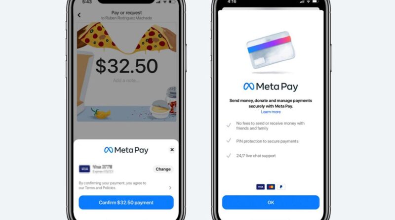 Facebook Pay ahora pasa a denominarse Meta Pay a nivel mundial