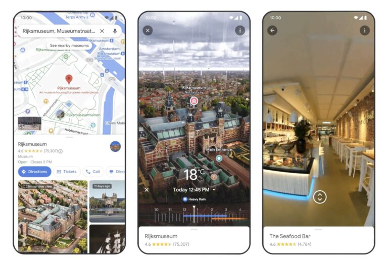 "Immersive View", la nueva función de Google Maps que utiliza IA ...