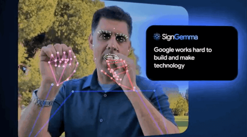 Google presenta SignGemma