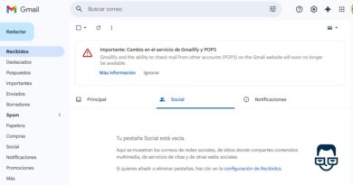 Cambio en el servicio de Gmailify y POP3