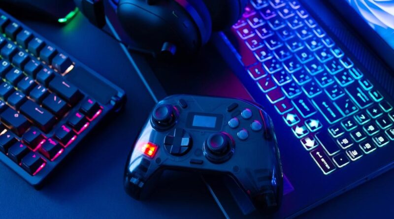 teclado iluminado RGB