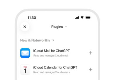 ChatGPT ahora puede conectarse con iCloud Mail y Calendar gracias a sus nuevos complementos